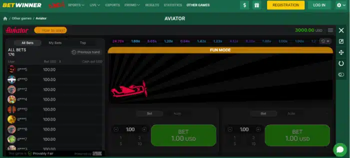 Aviator Betwinner - Gameplay e Apostas