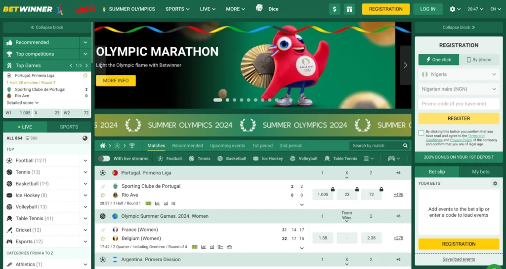 Betwinner Brasil - Plataforma de Apostas Online